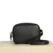 Load image into Gallery viewer, Ela - Belt Bag - Black Pebble with Gold Hardware
