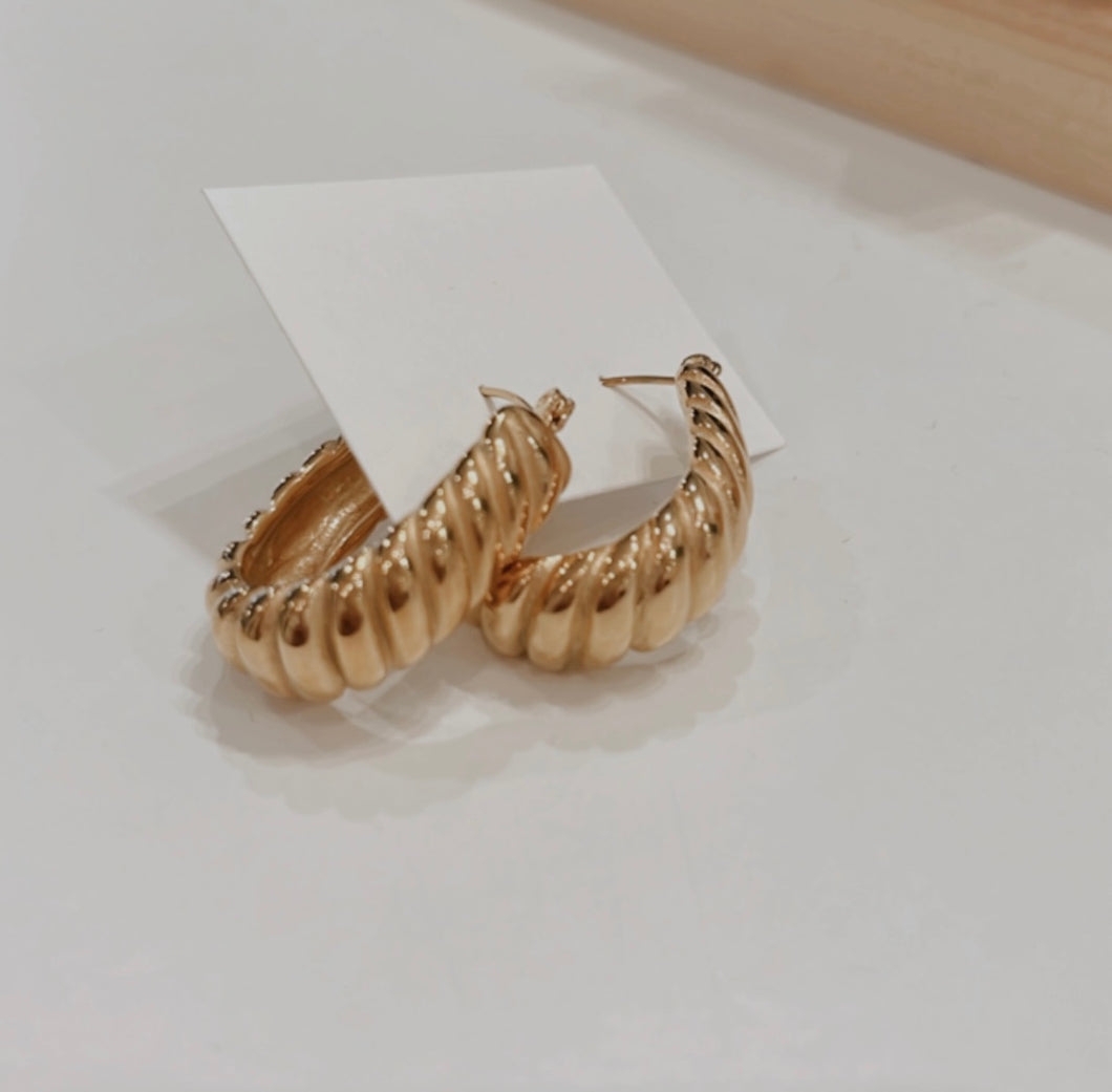 The “Milana” Croissant Earrings