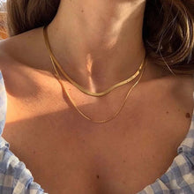 Load image into Gallery viewer, The “Logan” Double Chain Necklace
