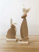 Load image into Gallery viewer, Wooden Fuz Bunnies
