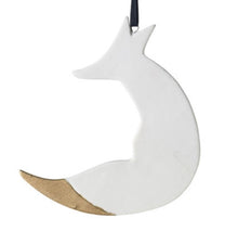 Load image into Gallery viewer, Porcelain Fox Ornament
