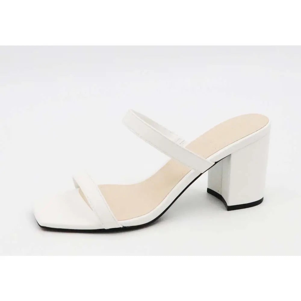 Dance with Me Heeled Sandal - White